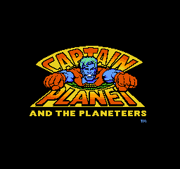 Captain Planet and the Planeteers (Europe) Title Screen